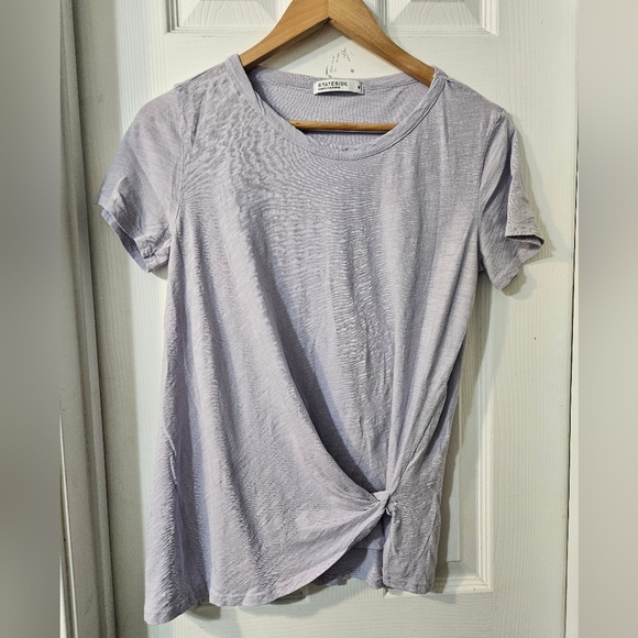 STATESIZE FRONT KNOT SHIRT - Picture 1 of 6